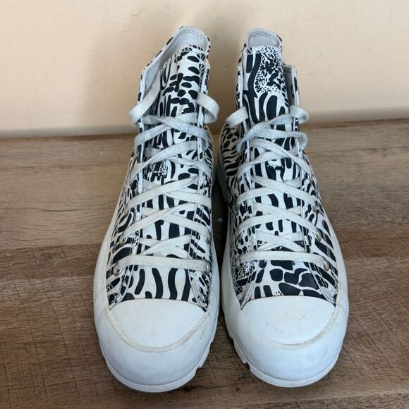 SIZE 8 Converse Chuck Taylor All Star Lugged Womens Platform Shoes jungle - Picture 6 of 7